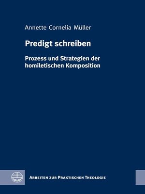 cover image of Predigt schreiben